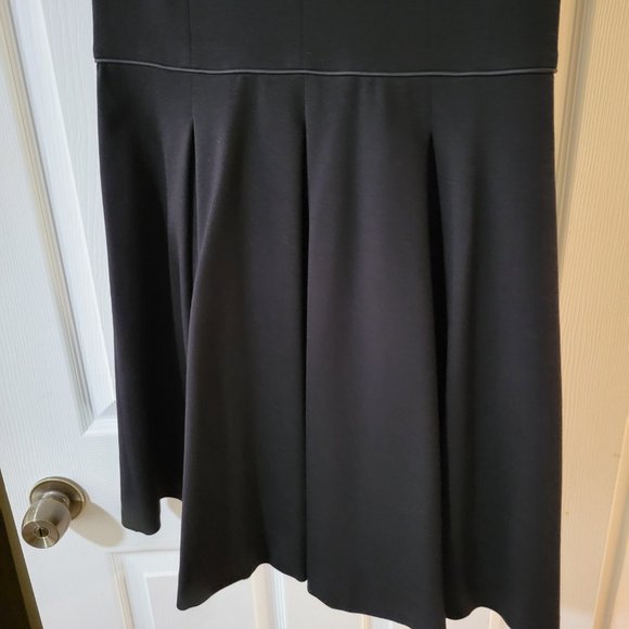 Banana Republic | Black Fit & Flare Dress, Size 4 - Picture 12 of 16
